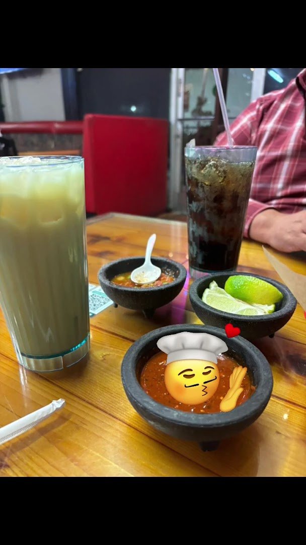 Mexican restaurant interior with warm, everyday lighting.